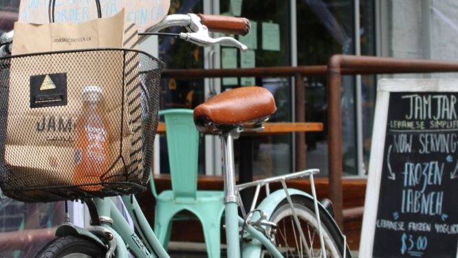 Jamjar canteen takeout in bike