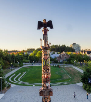 Reconciliation Pole at UBC Point Grey