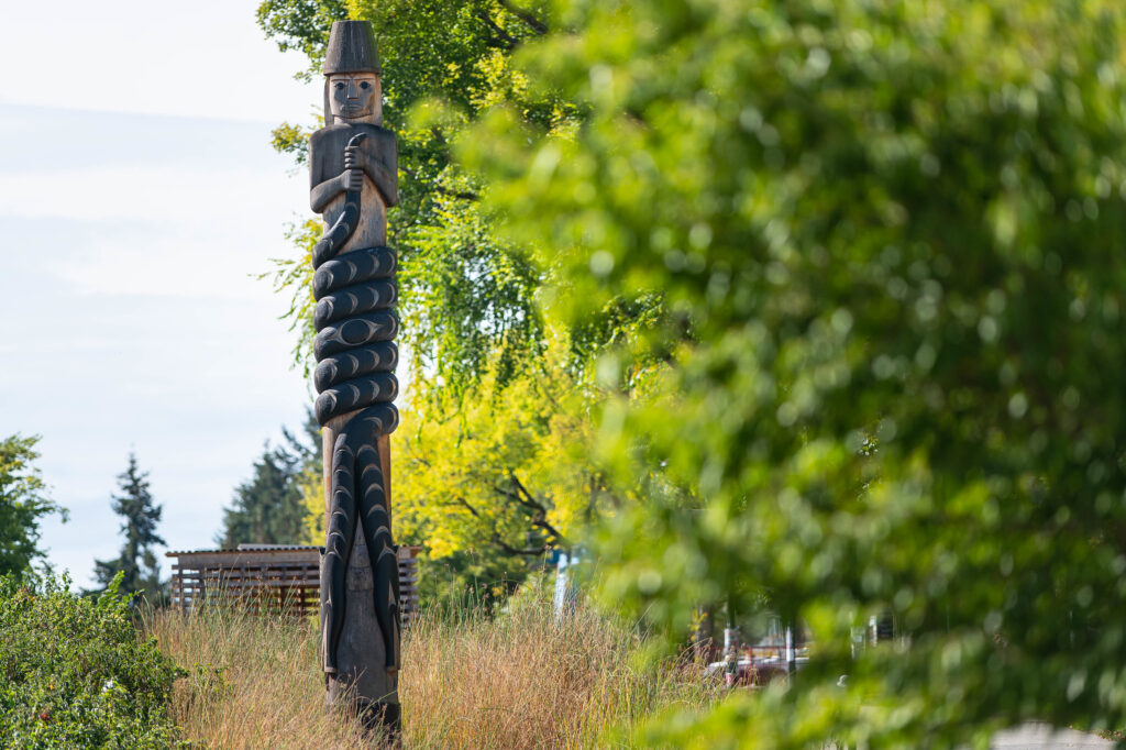 Totem Pole at UBC Point Grey