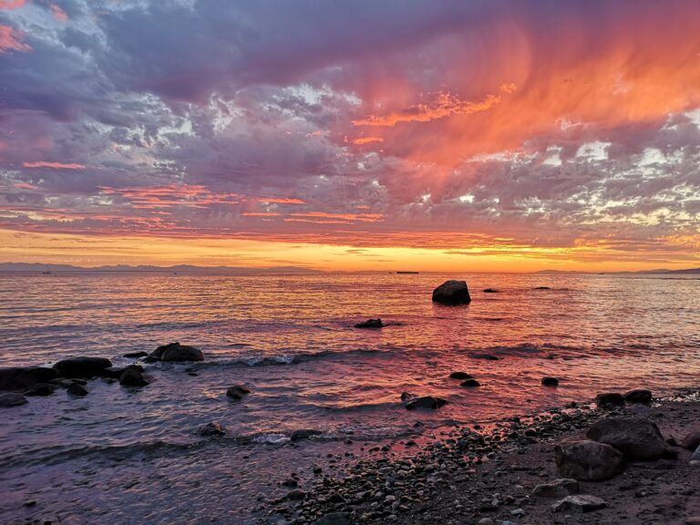 Sunset at Wreck Beach